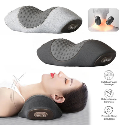 Electric Neck Massager Pillow Cervical Stretcher